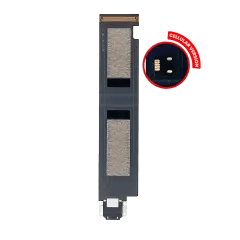 Laddningsport Flexkabel för iPad Pro 12.9\" 1:a generationen (2015) (Cellular) (Space Gray) svart