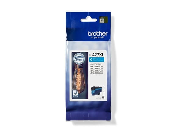 Brother LC 427XLY Gul 5000 sidor bläck