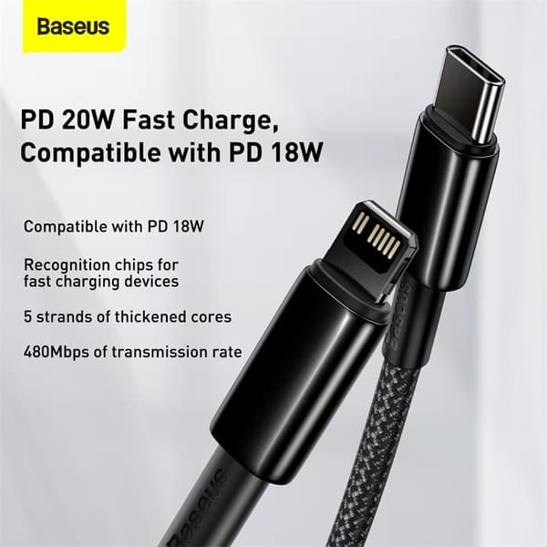 1m Baseus PD Kabel för iPhone