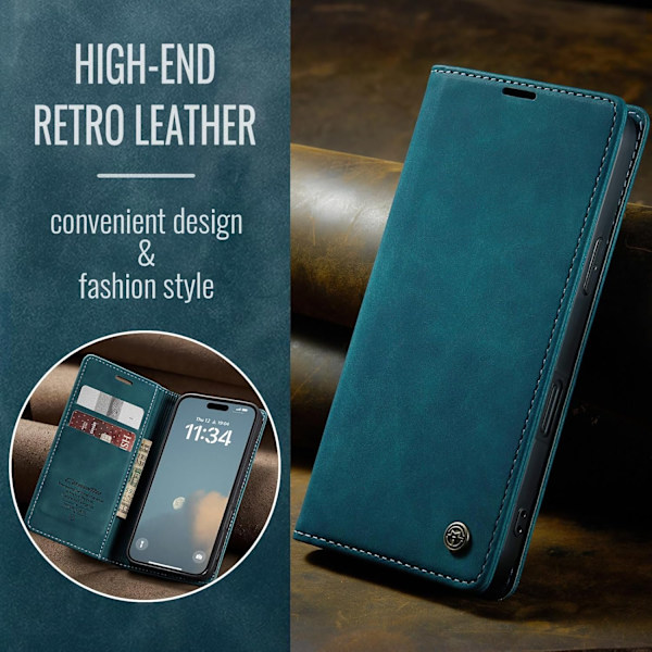 Caseme 0013 för iPhone 17 Pro Max Grön