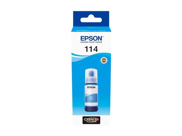 Epson 114 Cyan 2300 sidor Bläkrefill C13T07B240