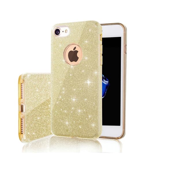 Glitter 3-i-1 skal för Xiaomi Redmi Note 12 Pro 5G / Note 12 Pro Speed / Poco X5 Pro guld