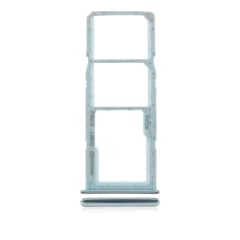 Dubbel SIM-kortshållare för Samsung Galaxy A71 (A715 / 2020) (Prism Crush Blue) blå
