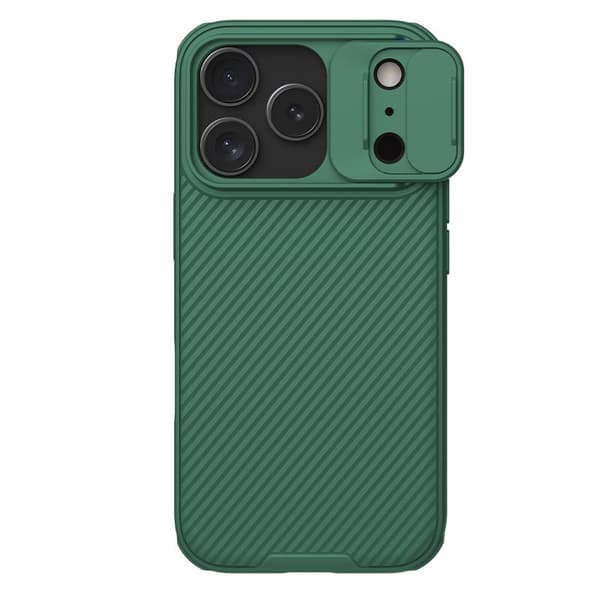 NILLKIN CAMSHIELD PRO IPHONE 17 PRO MÖRKGRÖN / ZIELONY