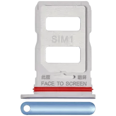 SIM-kortsfack för Xiaomi 12T Pro (blå) blå