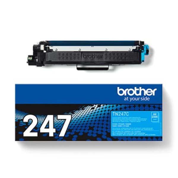Brother TN 247C Cyan 2300 sidor Toner