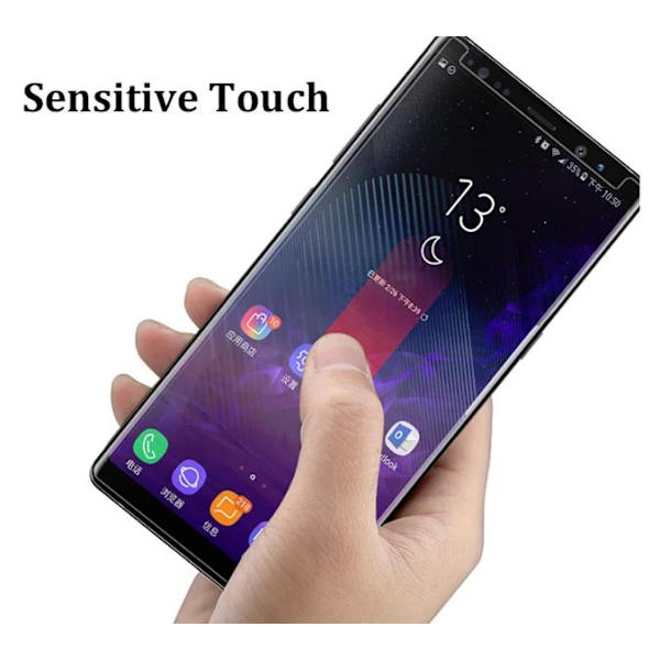 Heltäckande Samsung Note 8 10D härdat glas