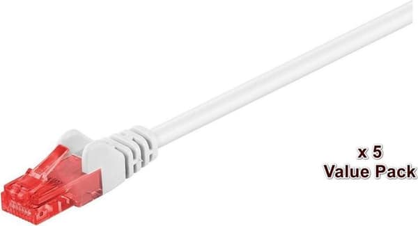 Goobay CAT 6 U/UTP CCA 15m Grey grå