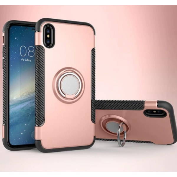 Iphone X/Xs  fodral med Roterande ring