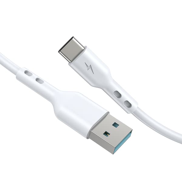 BWOO Kabel USB - USB-C 2m 3A vit