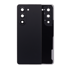 Baksidesglas med kameralins för Samsung Galaxy Z Fold 5 (Service Pack) (Phantom Black)