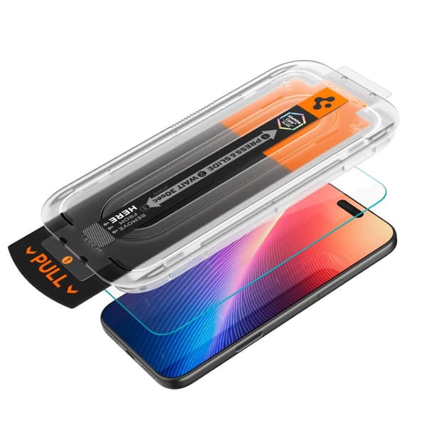 Spigen härdat glas Glas Tr ”Ez Fit Pro” för iPhone 17 Air transparent