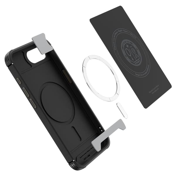Spigen Core Armor Mag MagSafe-skal för iPhone 16E Matt Svart