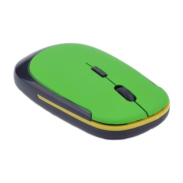 trådlös enkl mus grön
