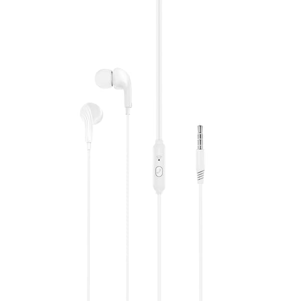 XO trådbundna hörlurar EP86 jack 3,5mm vit