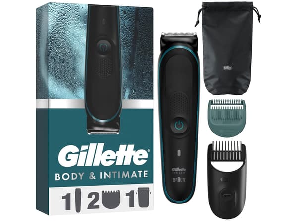 Gillette Body & Intimate I5 Kropstrimmer svart
