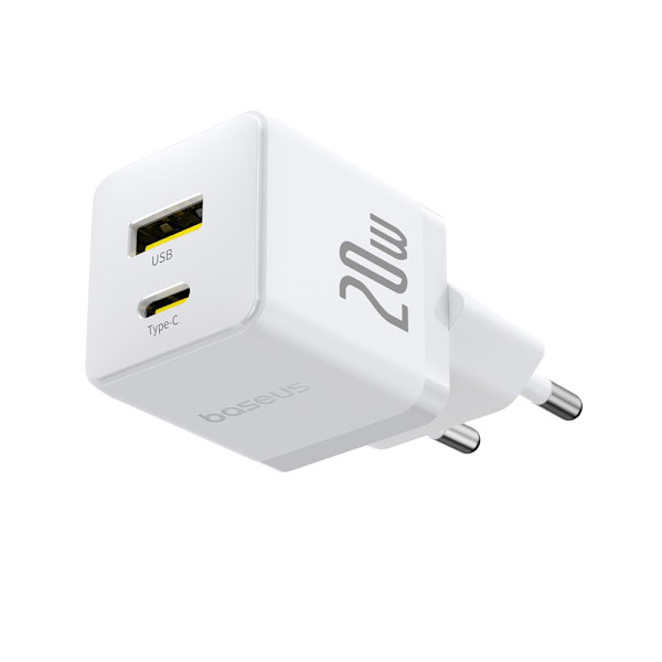 Baseus Palm snabbladdare 1C 20W USB-C USB Moon White