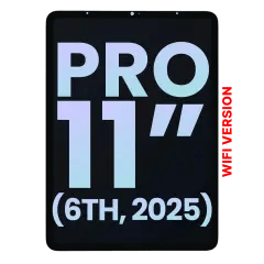OLED-enhet med digitizer för iPad Pro 11\" 6:e generationen (2025) (endast WiFi-version) (äkta OEM)