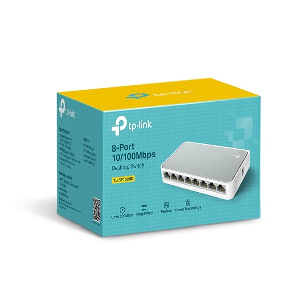 TP-Link TL-SF1008D Mbps Desktop Switch