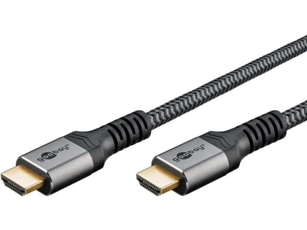 Goobay High Speed HDMI Cable with Ethernet 2m Grå