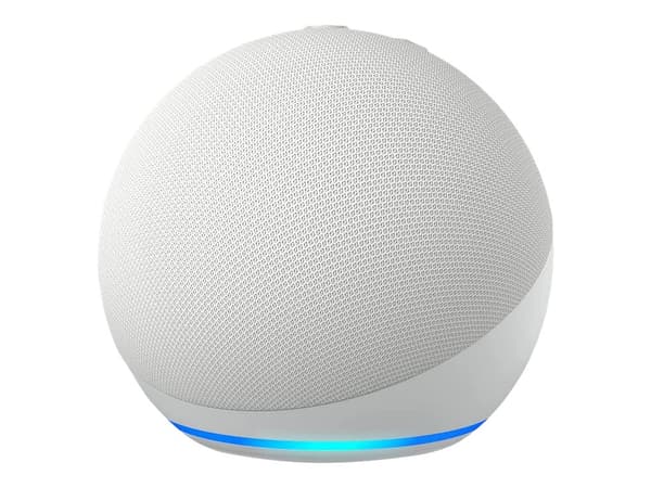 Amazon Echo Dot (5th Generation) Smart höjttaler Glacier White vit