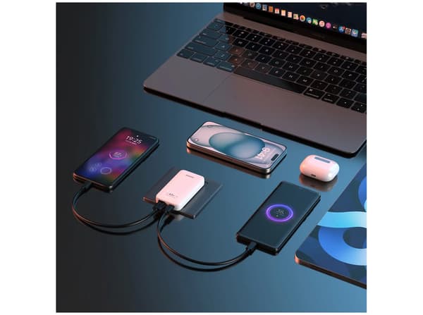 Dudao A65Q Adapter 65Watt GaN 1xUSB-C + 1xUSB-A vit