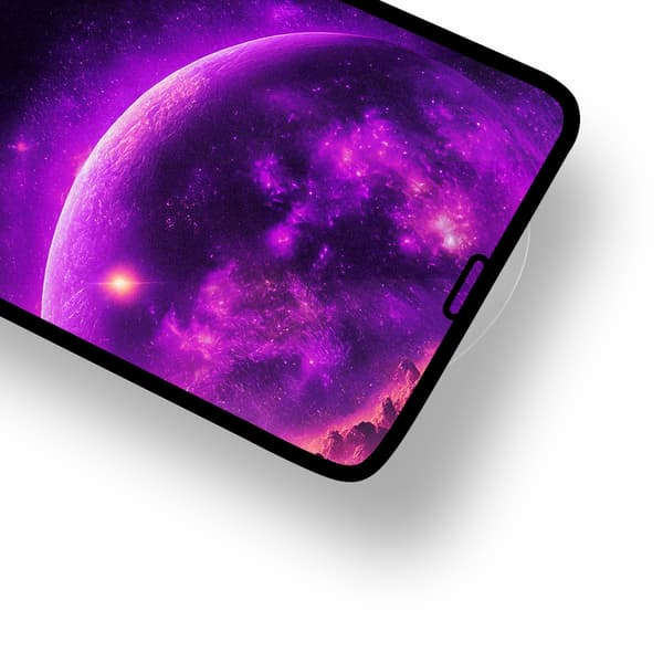 Härdat glas 9D för iPhone 17 Air svart ram 10-i-1
