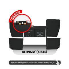 Battery (A1527) For MacBook 12" A1534 (2015)