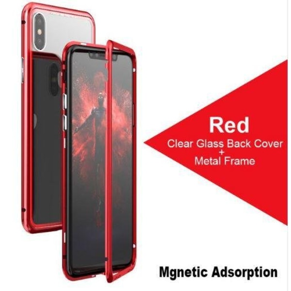 magnetisk glas bakfodra för iPhone Xs max