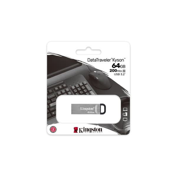 Kingston pendrive 64GB USB 3 0 DT Kyson metall