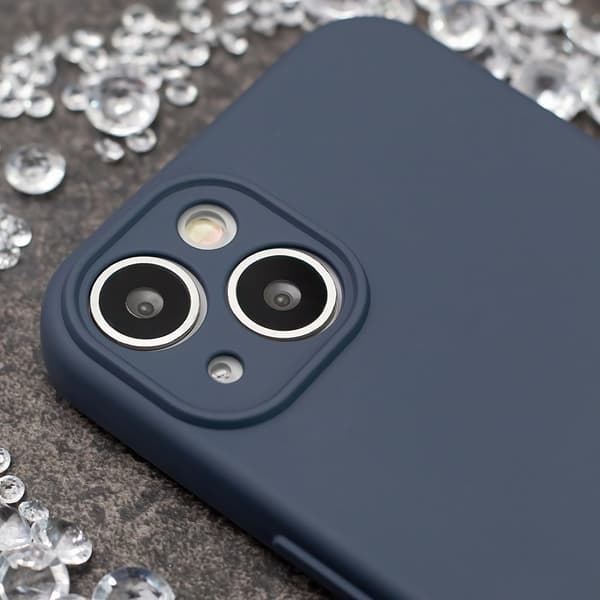 Silikonskal till iPhone 15 Plus 6,7" mörkblått