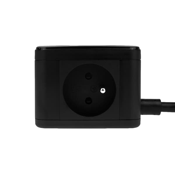 Huslog Cube förlängningssladd med LED