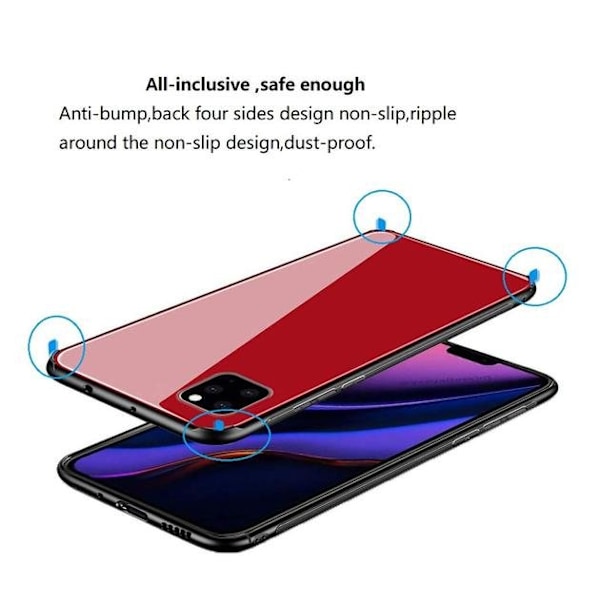 Forcell Glass  fodral för iphone 11 pro