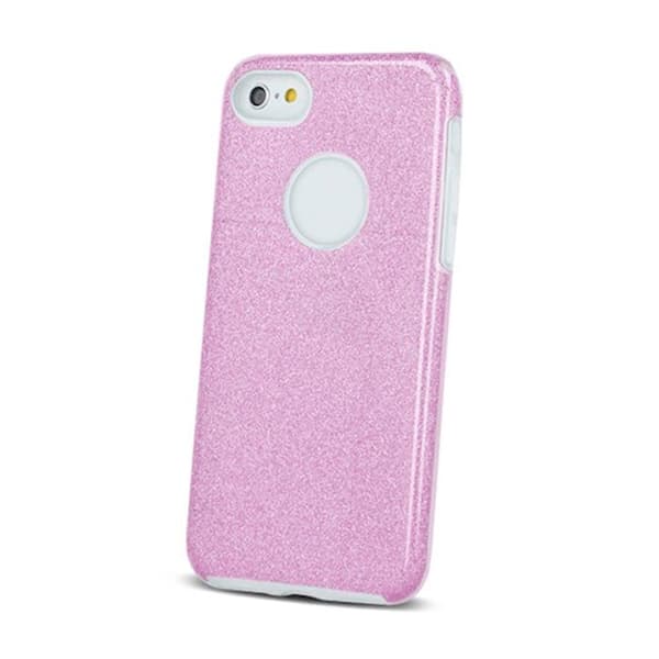 Glitter 3in1 skal för iPhone 16e / 17e rosa