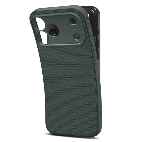 Spigen Liquid Air-skal till iPhone 17 Pro Max Abyss Green