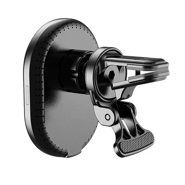 MagSafe Car Holder with Wireless Charging for iPhone - Setty, Black, LED