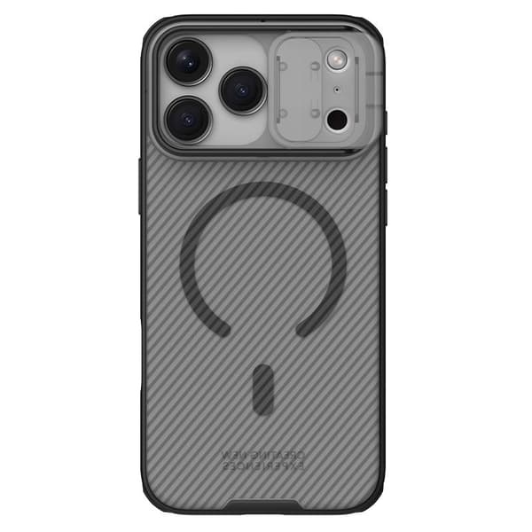 NILLKIN CAMSHIELD PRO MAGNETIC IPHONE 17 PRO MAX / IPHONE 18 PRO MAX, TRANSPARENT SVART
