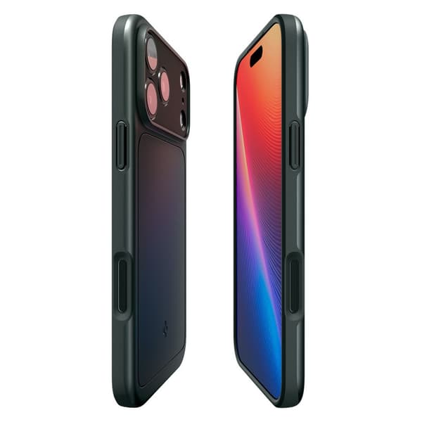 Spigen Thin Fit Mag Magsafe-skal för iPhone 17 Pro Abyss Green