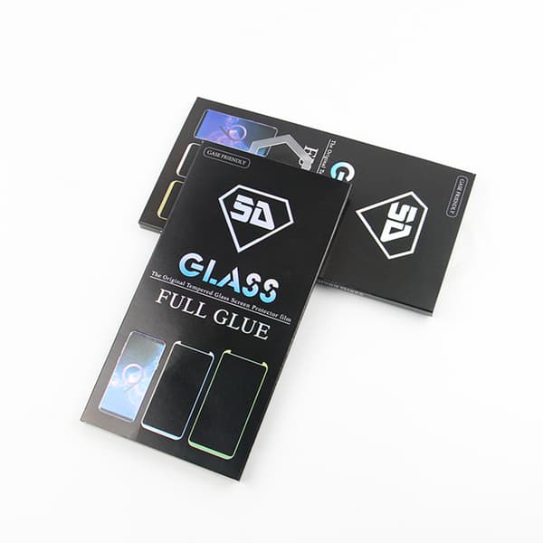 Tempered glass 5D for Xiaomi Mi Note 10 Lite black frame