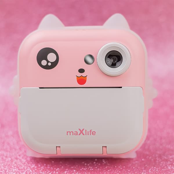 Maxlife utskriftskamera MXPC-100 rosa rosa