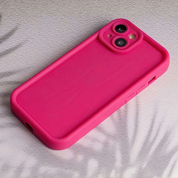 Rim TPU skal för iPhone 13 Pro 6.1" rosa rosa