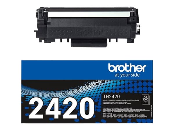 Brother TN 2420 svart 3000 sidor Toner svart