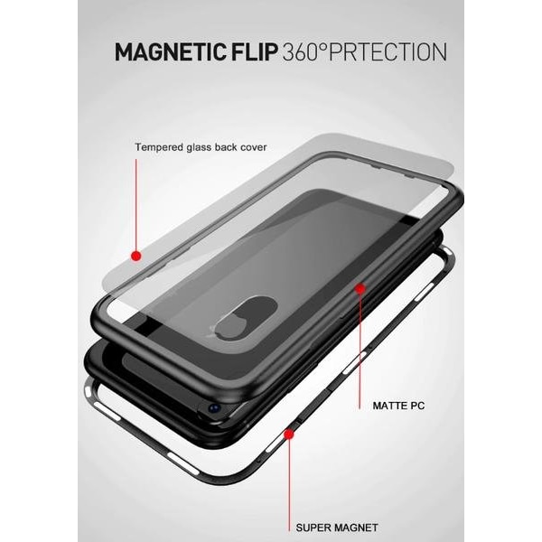 Magnetisk iphone 7/8 skall