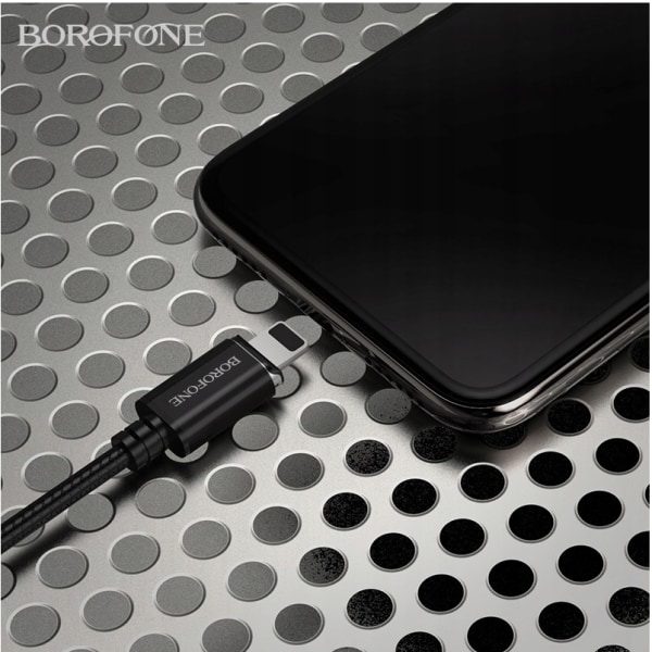 BU1  magnetisk USB-kabel för iphone svart