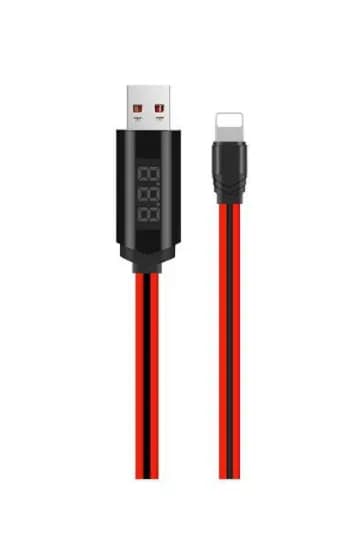 Hoco Lightning iPhone USB -kabel med LED -display timer