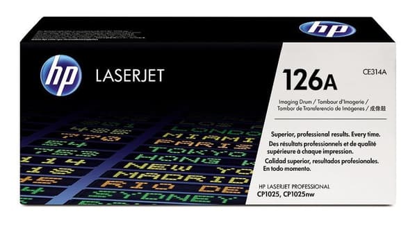 HP 126A Gul Cyan Magenta 1000 sidor Toner CF341A