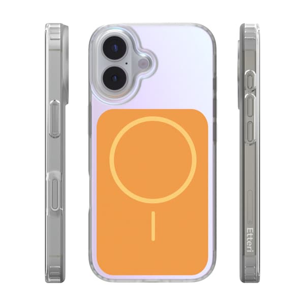 Etteri Hidden Pearl skal för iPhone 17 orange orange