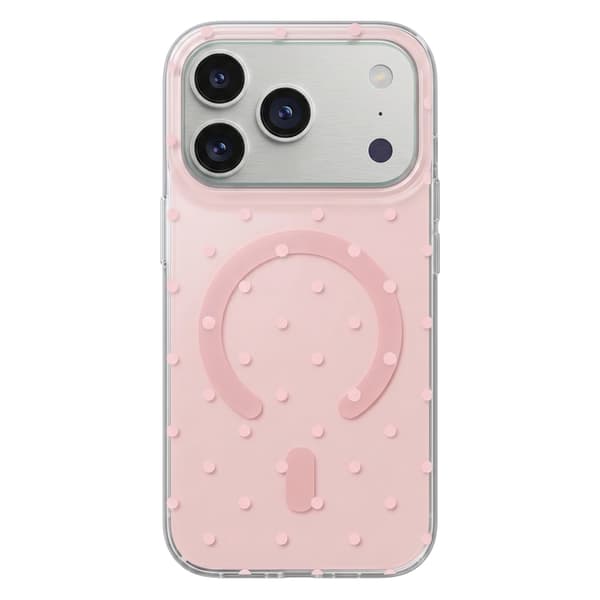 Bubble Dots Mag-fodral för iPhone 15 6,1\" rosa