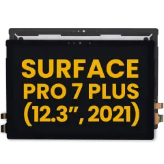 LCD-enhet med digitizer för Microsoft Surface Pro 7 Plus (renoverad)