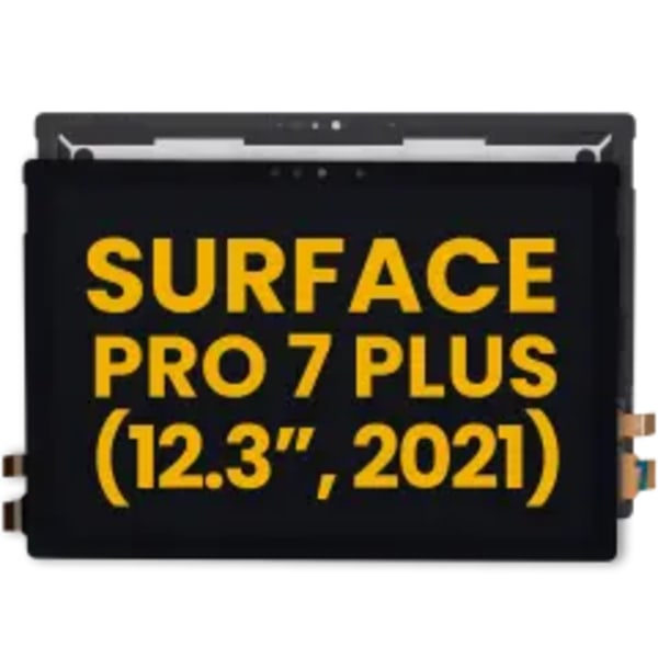 LCD-enhet med digitizer för Microsoft Surface Pro 7th Plus 12.3\" (renoverad)